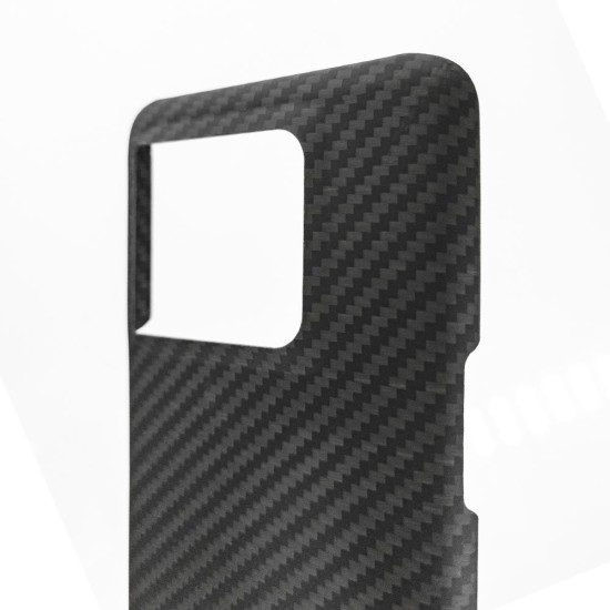 Husa fibra de carbon SILKASE pentru OnePlus 10T, aramid kevlar, negru mat (Telefoane OnePlus, H1567) by www.silkase.ro