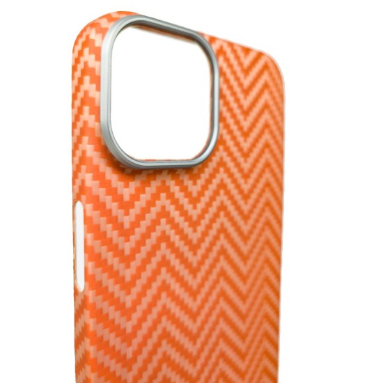 Husa fibra de carbon SILKASE pentru Apple iPhone 14, portocaliu (SILKASE, iPhone 14) by www.silkase.ro Husa fibra de carbon SILKASE pentru Apple iPhone 14, portocaliu (iPhone 14, H1577) by www.silkase.ro