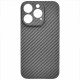 Husa fibra carbon SILKASE pentru Apple iPhone 14 Pro, aramid kevlar,protectie camera, negru (iPhone 14 Pro, H1583) by www.silkase.ro