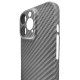 Husa fibra carbon SILKASE pentru Apple iPhone 14 Pro, aramid kevlar,protectie camera, negru (iPhone 14 Pro, H1583) by www.silkase.ro