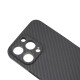 Husa fibra carbon SILKASE pentru Apple iPhone 14 Pro Max, aramid kevlar,protectie camera, negru (iPhone 14 Pro Max, H1584) by www.silkase.ro