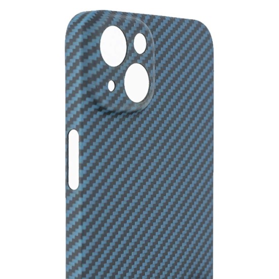 Husa fibra carbon SILKASE pentru Apple iPhone 14 Plus, aramid kevlar,protectie camera, albastru (SILKASE, iPhone 14 Plus) by www.silkase.ro Husa fibra carbon SILKASE pentru Apple iPhone 14 Plus, aramid kevlar,protectie camera, albastru (iPhone 14 Plus, H1586) by www.silkase.ro