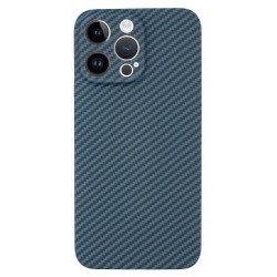 Husa fibra carbon SILKASE pentru Apple iPhone 14 Pro Max, aramid kevlar,protectie camera, albastru Husa fibra carbon SILKASE pentru Apple iPhone 14 Pro Max, aramid kevlar,protectie camera, albastru