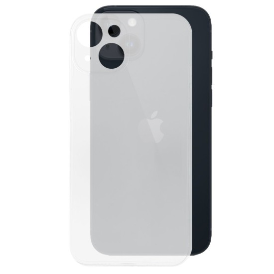 Husa 0.3mm pentru Apple iPhone 14, SILKASE, subtire, culoare alb/transparent, plastic mat (SILKASE, iPhone 14) by www.silkase.ro Husa 0.3mm pentru Apple iPhone 14, SILKASE, subtire, culoare alb/transparent, plastic mat (iPhone 14, H1592) by www.silkase.ro