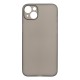 Husa 0.3mm pentru Apple iPhone 14, SILKASE, subtire, culoare gri, plastic mat (SILKASE, iPhone 14) by www.silkase.ro Husa 0.3mm pentru Apple iPhone 14, SILKASE, subtire, culoare gri, plastic mat (iPhone 14, H1594) by www.silkase.ro