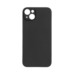 Husa 0.3mm pentru Apple iPhone 14, SILKASE, subtire, culoare negru, plastic mat