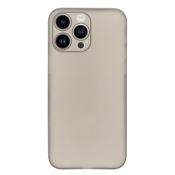 Husa 0.3mm pentru Apple iPhone 14 Pro, SILKASE, subtire, culoare gri, plastic mat Husa 0.3mm pentru Apple iPhone 14 Pro, SILKASE, subtire, culoare gri, plastic mat