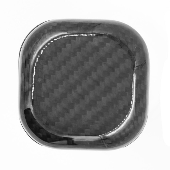 Husa fibra de carbon SILKASE pentru Samsung Buds 2, aramid kevlar, negru lucios (SILKASE, Buds 2) by www.silkase.ro Husa fibra de carbon SILKASE pentru Samsung Buds 2, aramid kevlar, negru lucios (Buds 2, H1672) by www.silkase.ro