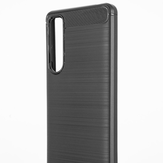 Husa SILKASE pentru Sony Xperia 5 IV, silicon carbon, culoare negru (SILKASE, Xperia 5 IV) by www.silkase.ro Husa SILKASE pentru Sony Xperia 5 IV, silicon carbon, culoare negru (Xperia 5 IV, H1676) by www.silkase.ro
