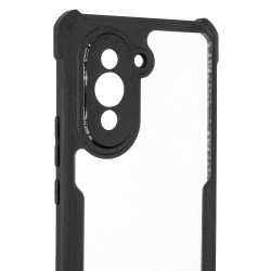 Husa SILKASE pentru Huawei Nova 10 Pro, camera protection, AntiGravity, AntiShock, negru/transparent Husa SILKASE pentru Huawei Nova 10 Pro, camera protection, AntiGravity, AntiShock, negru/transparent