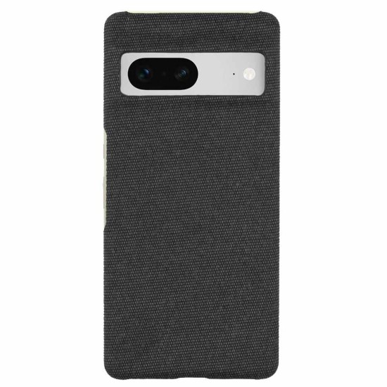 Husa SILKASE pentru Google Pixel 7,full fabric, culoare negru (Telefoane Google, H1680) by www.silkase.ro