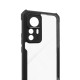 Husa SILKASE pentru Xiaomi 12T Pro, camera protection, AntiGravity, AntiShock, negru/transparent (12T Pro, H1684) by www.silkase.ro