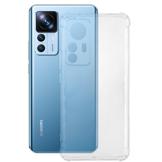Husa AntiShock SILKASE pentru Xiaomi 12T Pro, AntiShock, silicon transparent (12T Pro, H1685) by www.silkase.ro