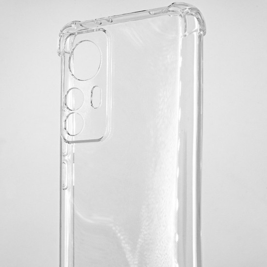 Husa AntiShock SILKASE pentru Xiaomi 12T Pro, AntiShock, silicon transparent (12T Pro, H1685) by www.silkase.ro