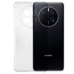 Husa AntiShock SILKASE pentru Huawei Mate 50, protectie camera, silicon transparent