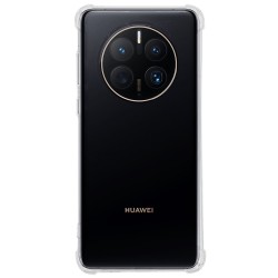 Husa AntiShock SILKASE pentru Huawei Mate 50 Pro, protectie camera, silicon transparent