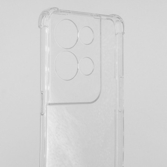 Husa AntiShock SILKASE pentru OPPO Reno 8 Pro, silicon transparent (Reno8 Pro, H1689) by www.silkase.ro