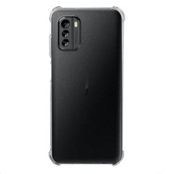Husa AntiShock SILKASE pentru Nokia G60 , silicon transparent