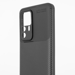 Husa SILKASE pentru Xiaomi 12T Pro, silicon carbon, culoare negru Husa SILKASE pentru Xiaomi 12T Pro, silicon carbon, culoare negru