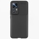 Husa SILKASE pentru Xiaomi 12T Pro, silicon carbon, culoare negru (12T Pro, H1694) by www.silkase.ro