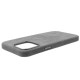 Husa alcantara MagSafe SILKASE pentru Apple iPhone 14 Pro Max, culoare gri (SILKASE, iPhone 14 Pro Max) by www.silkase.ro Husa alcantara MagSafe SILKASE pentru Apple iPhone 14 Pro Max, culoare gri (iPhone 14 Pro Max, H1697) by www.silkase.ro