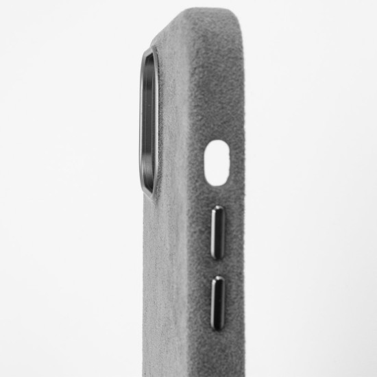 Husa Full alcantara MagSafe SILKASE pentru Apple iPhone 15 Pro Max, culoare gri (SILKASE, iPhone 15 Pro Max) by www.silkase.ro Husa Full alcantara MagSafe SILKASE pentru Apple iPhone 15 Pro Max, culoare gri (iPhone 15 Pro Max, H2352) by www.silkase.ro