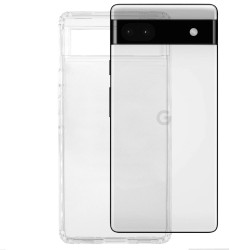 Husa SILKASE pentru Google Pixel 6a , silicon/plastic, transparent