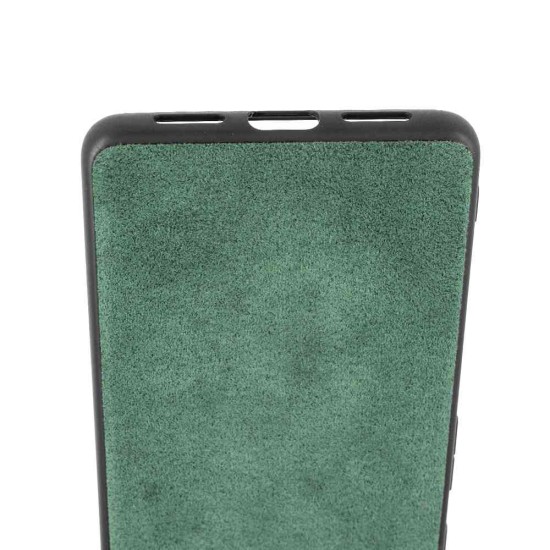 Husa alcantara SILKASE pentru Google Pixel 7 Pro, material soft, culoare verde (SILKASE, Telefoane Google) by www.silkase.ro Husa alcantara SILKASE pentru Google Pixel 7 Pro, material soft, culoare verde (Telefoane Google, H2159) by www.silkase.ro