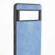 Husa alcantara SILKASE pentru Google Pixel 7 Pro, material soft, culoare albastru (Telefoane Google, H2160) by www.silkase.ro