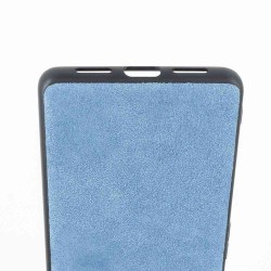 Husa alcantara SILKASE pentru Google Pixel 7, material soft, culoare albastru Husa alcantara SILKASE pentru Google Pixel 7, material soft, culoare albastru