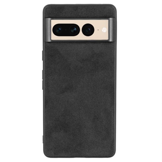 Husa alcantara SILKASE pentru Google Pixel 7 Pro, material soft, culoare negru (SILKASE, Telefoane Google) by www.silkase.ro Husa alcantara SILKASE pentru Google Pixel 7 Pro, material soft, culoare negru (Telefoane Google, H2158) by www.silkase.ro