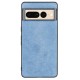 Husa alcantara SILKASE pentru Google Pixel 7 Pro, material soft, culoare albastru (Telefoane Google, H2160) by www.silkase.ro