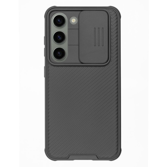 Husa Nillkin pentru Samsung Galaxy S23 Plus, camera privacy, plastic negru (SILKASE, Telefoane Samsung) by www.silkase.ro Husa Nillkin pentru Samsung Galaxy S23 Plus, camera privacy, plastic negru (Telefoane Samsung, H2179) by www.silkase.ro