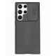 Husa Nillkin pentru Samsung Galaxy S24 Ultra, camera privacy, plastic negru (Telefoane Samsung, H2495) by www.silkase.ro