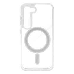 Husa SILKASE MagSafe pentru Samsung Galaxy S23, AntiShock, silicon transparent Husa SILKASE MagSafe pentru Samsung Galaxy S23, AntiShock, silicon transparent