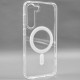 Husa SILKASE MagSafe pentru Samsung Galaxy S23, AntiShock, silicon transparent (Telefoane Samsung, H2181) by www.silkase.ro
