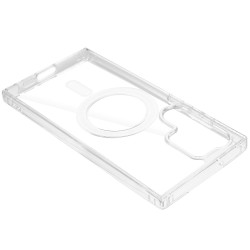 Husa SILKASE MagSafe pentru Samsung Galaxy S24 Ultra, AntiShock, silicon transparent Husa SILKASE MagSafe pentru Samsung Galaxy S24 Ultra, AntiShock, silicon transparent