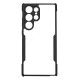 Husa SILKASE pentru Samsung S23 Ultra, AntiGravity, AntiShock, negru/transparent (Telefoane Samsung, H2186) by www.silkase.ro