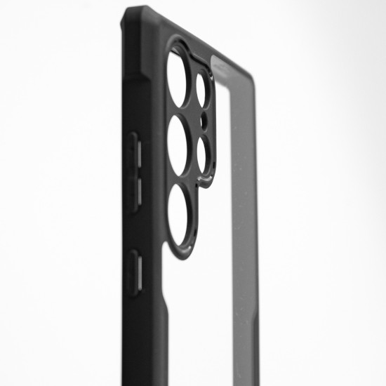Husa SILKASE pentru Samsung S23 Ultra, AntiGravity, AntiShock, negru/transparent (SILKASE, Telefoane Samsung) by www.silkase.ro Husa SILKASE pentru Samsung S23 Ultra, AntiGravity, AntiShock, negru/transparent (Telefoane Samsung, H2186) by www.silkase.ro