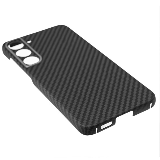 Husa fibra de carbon SILKASE MagSafe pentru Samsung S23, protectie camera, aramid kevlar, negru (SILKASE, Telefoane Samsung) by www.silkase.ro Husa fibra de carbon SILKASE MagSafe pentru Samsung S23, protectie camera, aramid kevlar, negru (Telefoane Samsung, H2192) by www.silkase.ro