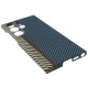 Husa fibra de carbon SILKASE MagSafe pentru Samsung S23 Ultra, protectie camera, aramid kevlar, albastru/galben (Telefoane Samsung, H2195) by www.silkase.ro