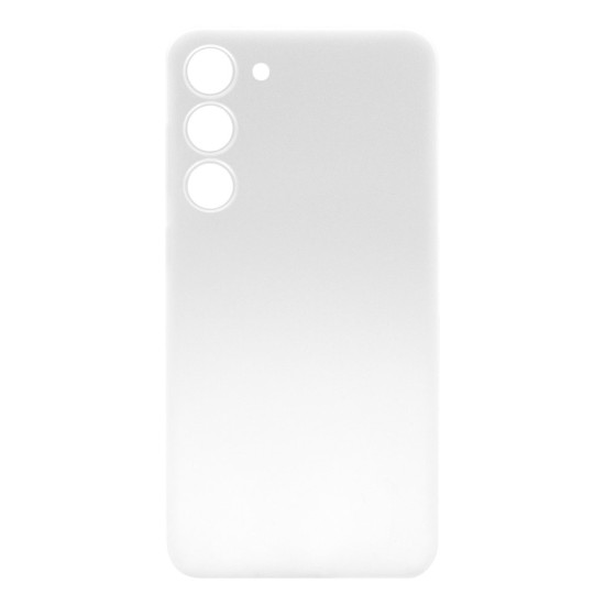 Husa 0.3mm SILKASE pentru Samsung Galaxy S23 Plus, subtire, plastic mat, culoare alb/transparent (Telefoane Samsung, H2199) by www.silkase.ro