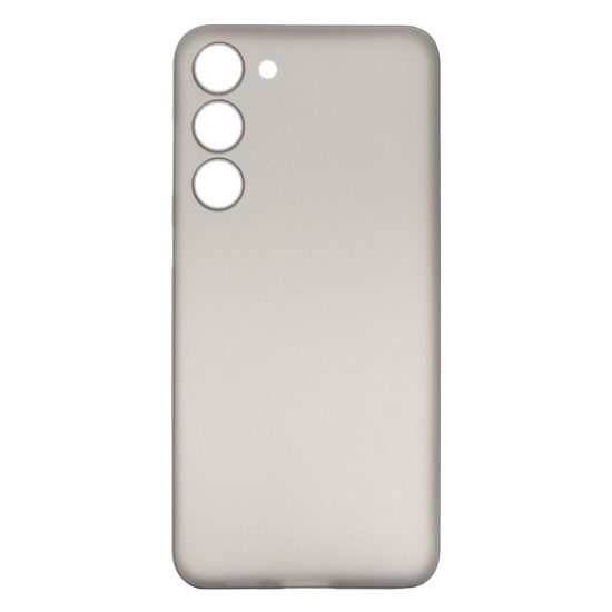 Husa 0.3mm SILKASE pentru Samsung Galaxy S23 Plus, subtire, plastic mat, culoare gri (Telefoane Samsung, H2200) by www.silkase.ro