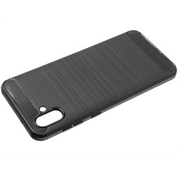 Husa SILKASE pentru Samsung Galaxy A04, silicon carbon, culoare negru Husa SILKASE pentru Samsung Galaxy A04, silicon carbon, culoare negru