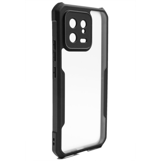 Husa SILKASE pentru Xiaomi 13, AntiGravity, AntiShock, negru/transparent (SILKASE, Husa AntiGravity) by www.silkase.ro Husa SILKASE pentru Xiaomi 13, AntiGravity, AntiShock, negru/transparent (13, H2214) by www.silkase.ro