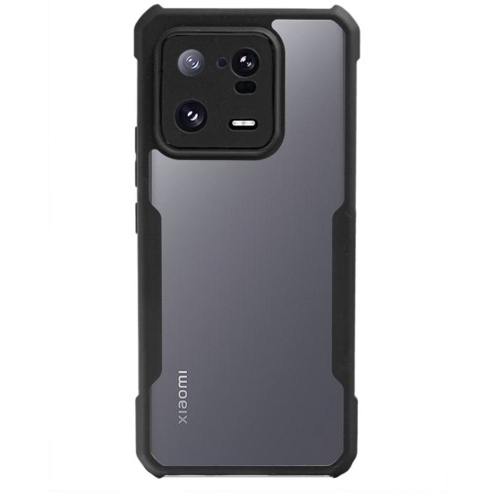 Husa SILKASE pentru Xiaomi 13 Pro, AntiGravity, AntiShock, negru/transparent (SILKASE, Husa AntiGravity) by www.silkase.ro Husa SILKASE pentru Xiaomi 13 Pro, AntiGravity, AntiShock, negru/transparent (13 Pro, H2215) by www.silkase.ro
