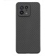Husa fibra de carbon SILKASE MagSafe pentru Xiaomi 13, protectie camera, aramid kevlar, negru (13, H2219) by www.silkase.ro