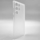 Husa 0.3mm SILKASE pentru Samsung Galaxy S23 Ultra, subtire, plastic mat, culoare alb/transparent (Telefoane Samsung, H2227) by www.silkase.ro