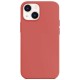 Husa SILKASE  Apple iPhone 12 Mini, magcase, soft silicon, culoare Roz grefa (iPhone 12 Mini, H2237) by www.silkase.ro