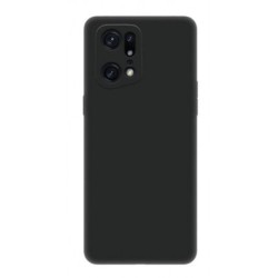 Husa SILKASE pentru Oppo Find X5 Pro, protectie camera, soft silicon negru Husa SILKASE pentru Oppo Find X5 Pro, protectie camera, soft silicon negru